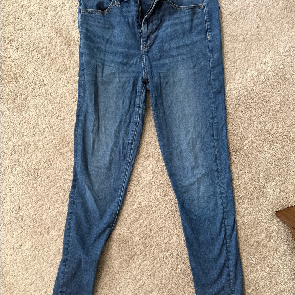 American Eagle Blue Skinny Jeans with Stretch